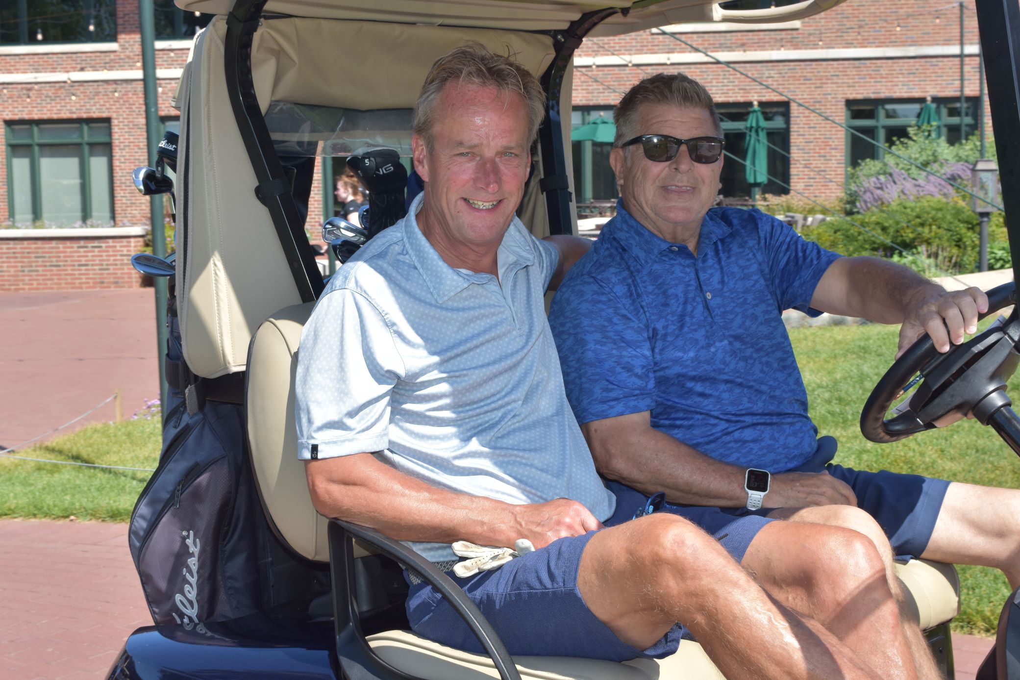 Guys in Cart